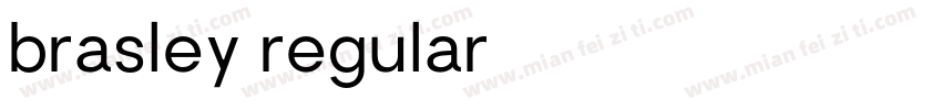 Brasley Regular字体转换